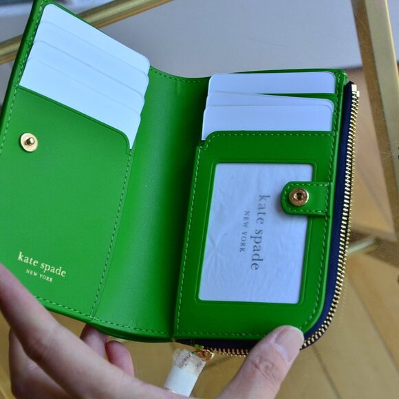 Kate Spade  KJ881 In The Garden Compact Wallet - Picture 9 of 10